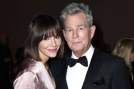 David Foster with his wife 